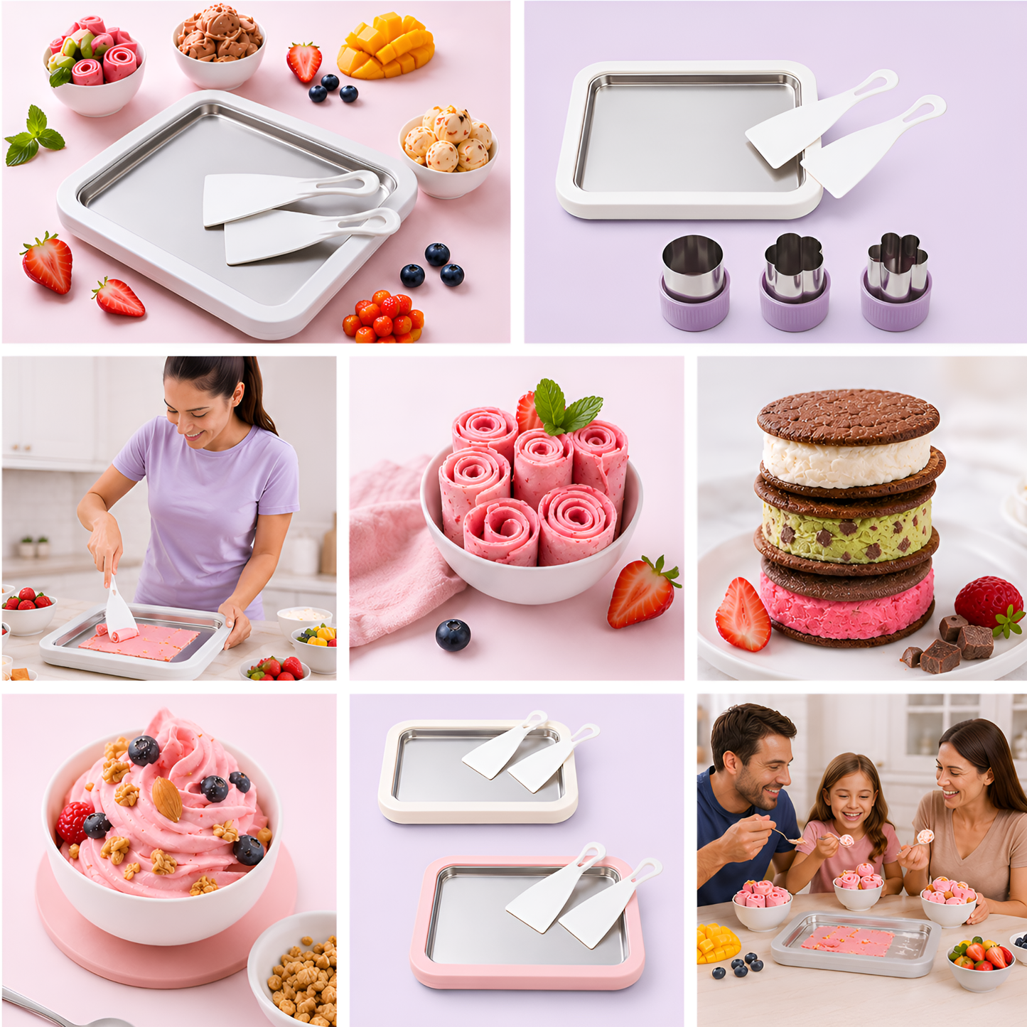 ICE CREAM ROLLER MAKER